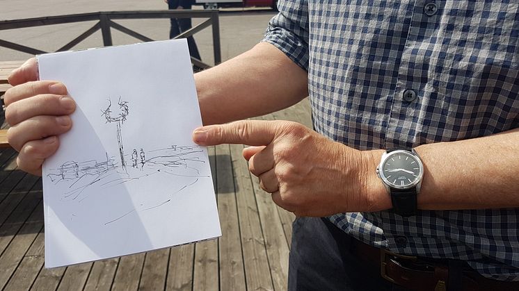Pressinbjudan - nu monterar vi Lars Vilks nya konstverk på Konst på Hög