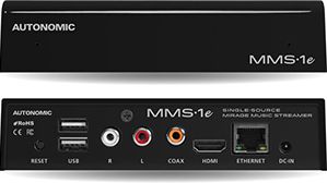 Autonomic lanserar MMS-1e – en musikspelare med eAudioCast™ 