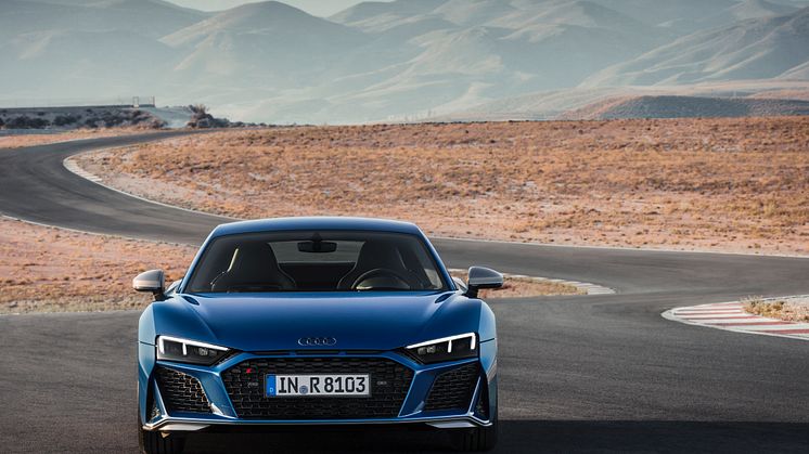 Audi R8 Coupé V10 (Ascariblå)
