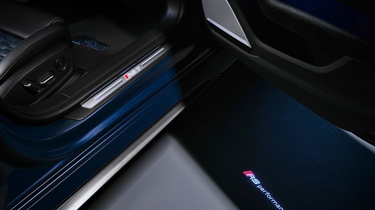 Audi RS 7 Sportback performance (Ascariblå mat) detalje