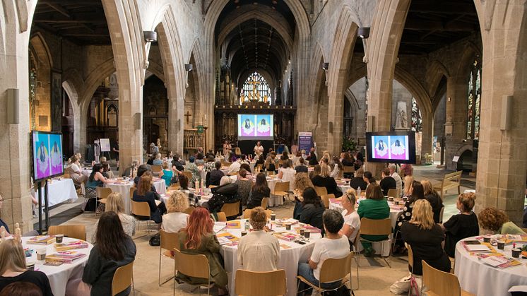 Newcastle Cathedral hosted the Story Chair launch event