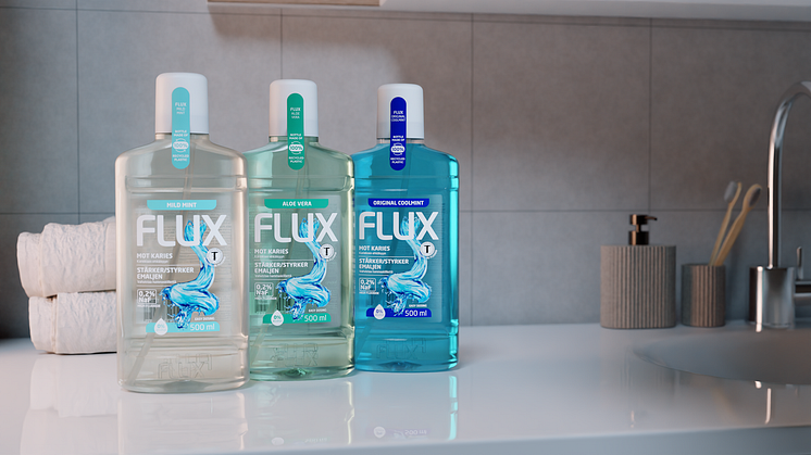 Flux ny design, pressbild
