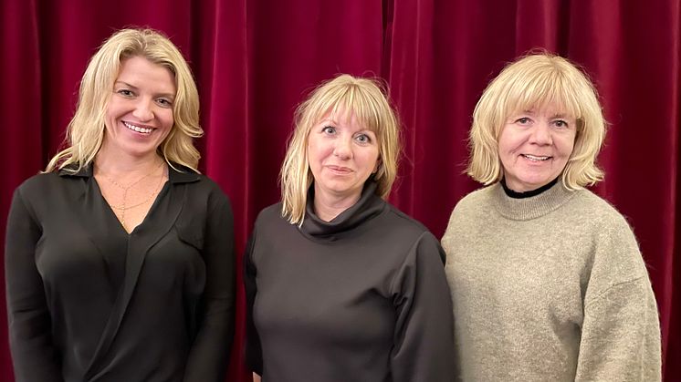 Chana Svensson MindDig, Erika Mattsson Sparbanken Nord och Linda Nilsson Norrbottens Handelskammare vill göra det lättare för internationell arbetskraft att stanna kvar i länet.