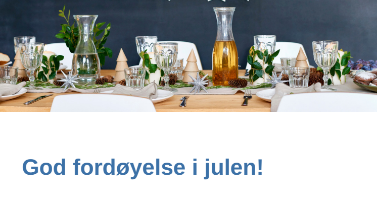 God fordøyelse i julen!