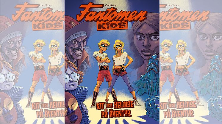 Egmont släpper nytt seriealbum för de yngsta – Fantomen Kids