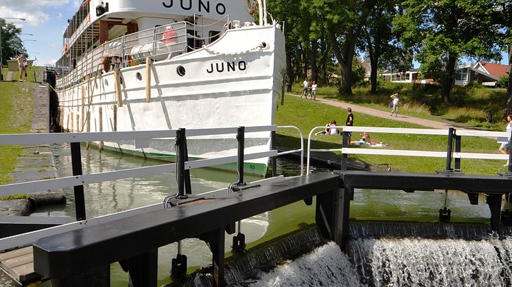Pressbild - Göta Kanal - m/s Juno