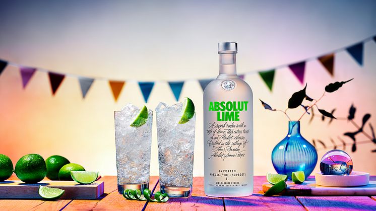 Der neue «Absolut Lime»: Frisch im Geschmack und einfach zu mixen. (Quelle: Pernod Ricard Deutschland)
