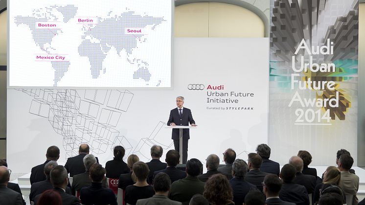Audi præsenterer "Urban Agenda": Mindre kø og mere livskvalitet i byen