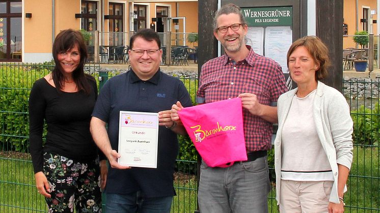 Seepark Auenhain: Bärenherz sagt Danke