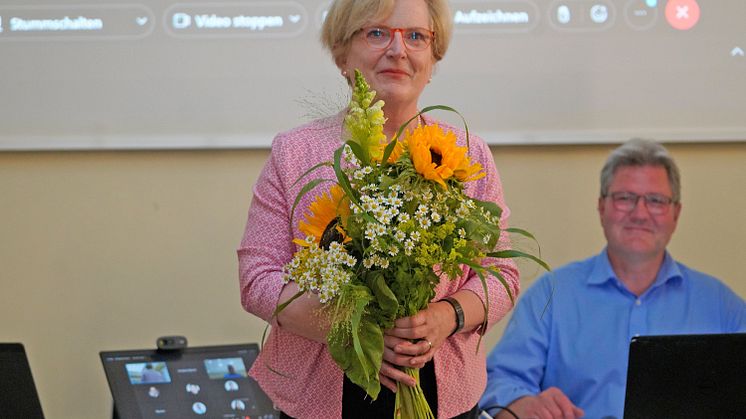 Professorin Ulrike Tippe wurde am 26. Juni 2023 erneut zur Präsidentin der Technischen Hochschule Wildau gewählt. Ihre zweite Amtsperiode beginnt am 1. Dezember 2023. (Foto TH Wildau)
