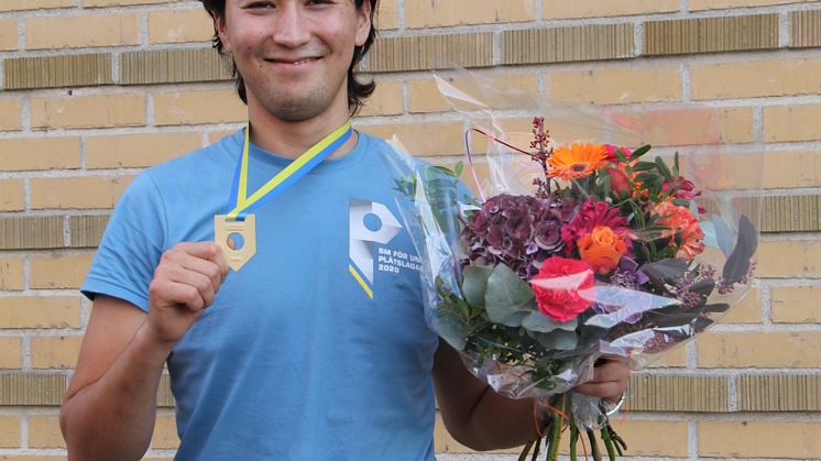 Hadi Barbari tog SM-guld i plåtslageri