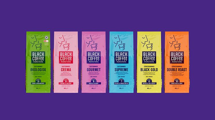 Black Coffee Roasters-sortiment