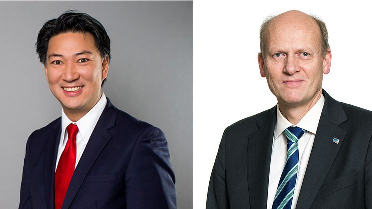 Statsekreterare Mattias Landgren (Tomas Eneroth) och Anders Werp (Ketil Solvik Olsen) 