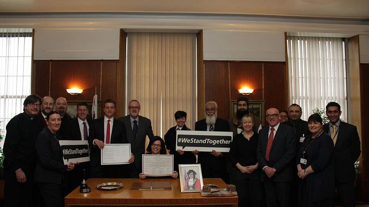 Bury’s leaders sign the Declaration of Hope
