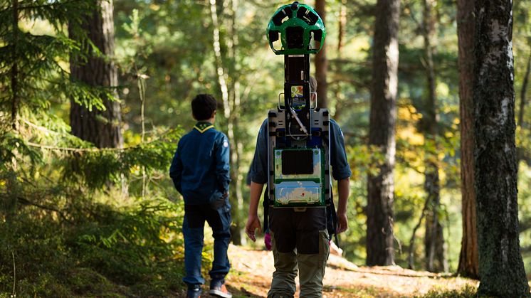 Scouterna och Google lyfter naturturismen i Borås