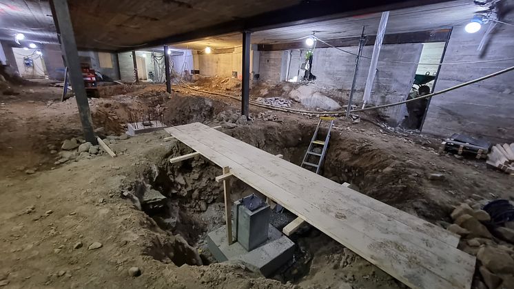 – Det här arbetet med Staffans kyrka har varit otroligt stimulerande och en rejäl utmaning säger Robert Edman, projektledare och civilingenjör hos Kyrkans Fastighetssamverkan (KFS). Bild: Svenska Kyrkan Gävle