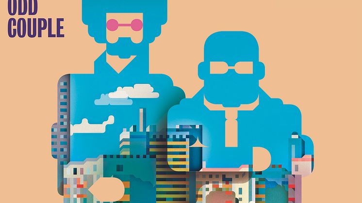 Gnarls Barkley The Odd Couple art cover