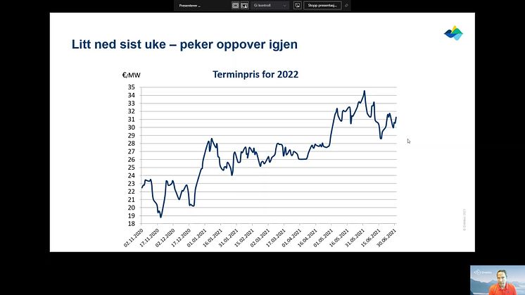 Stive priser ut året // Entelios kraftkommentar uke 26. 2021