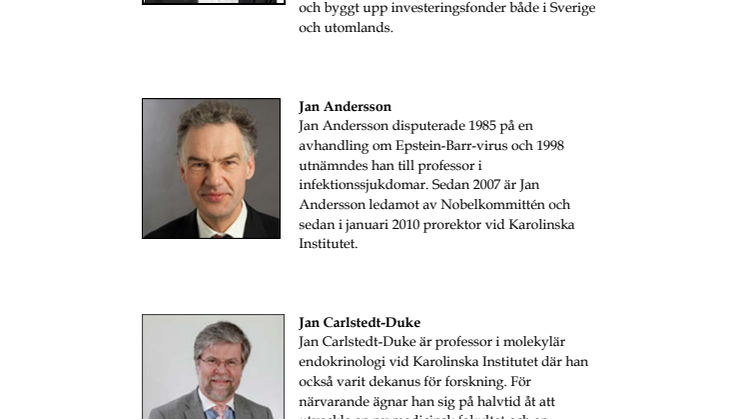 KI Innovations AB – styrelse