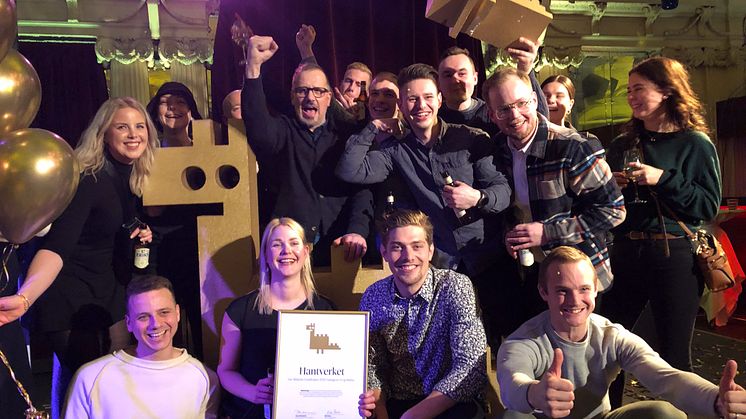 Team Hantverket vinner Gulddraken