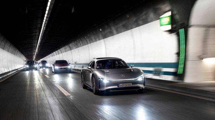 Mercedes-Benz VISION EQXX slog rekord i energieffektivitet