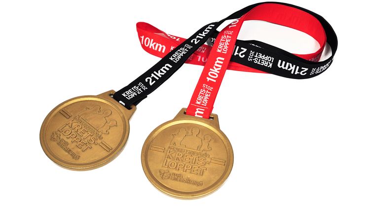 Nedbrytningsbar medalj till Kretsloppet