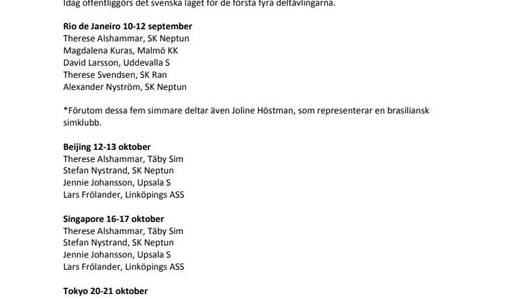 EM-medaljörerna tar sig an världscupen