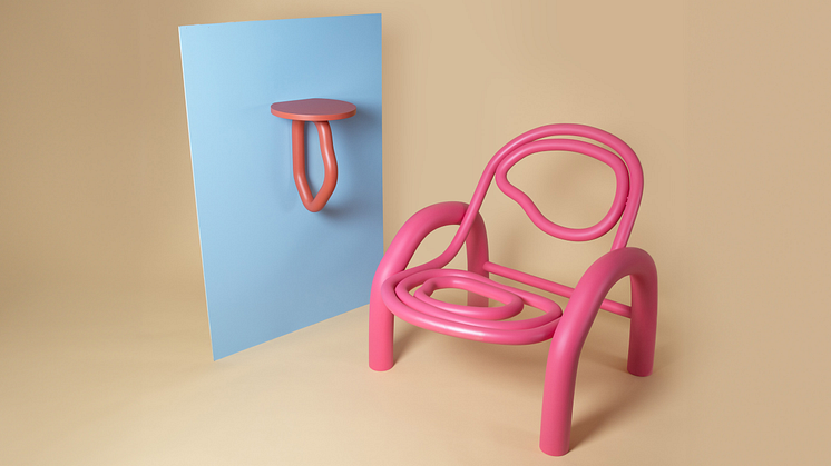 The Marmelade Chair by Roosa Ryhänen will be showcased at Greenhouse 2025.