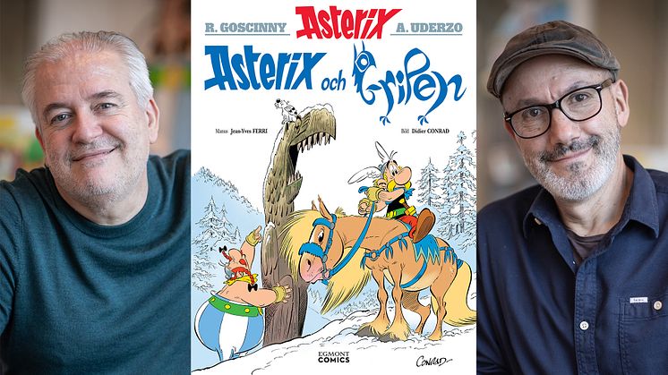 Asterix nr 39 med Didier Conrad och Jean-Yves Ferri