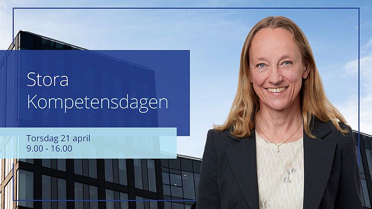 Karin Witalis, Head of Research på Colliers är en av talarna på Stora kompetensdagen.