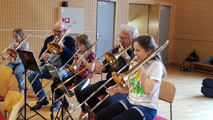 Blåsarsymfonikerna och El Sistema. Foto: Blåsarsymfonikerna.