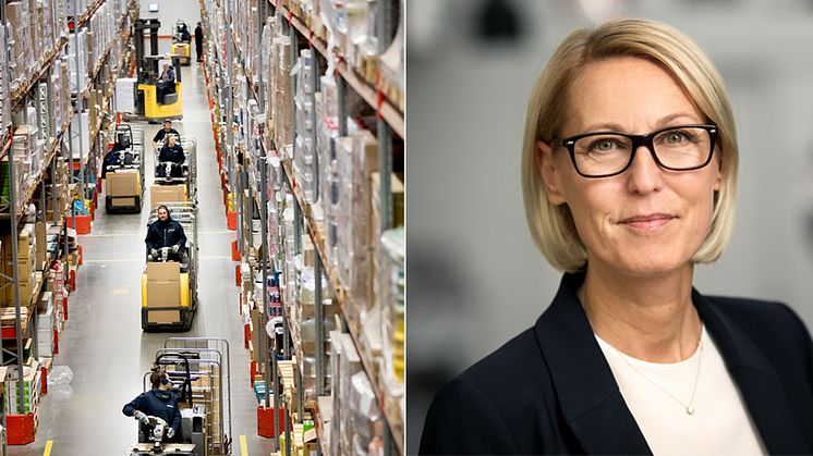 Liv Forhaug, koncernchef Martin & Servera Gruppen (bildmontage Martin & Servera)
