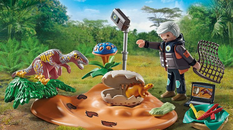 Stegosaurusnest mit Eierdieb (71526) von PLAYMOBIL