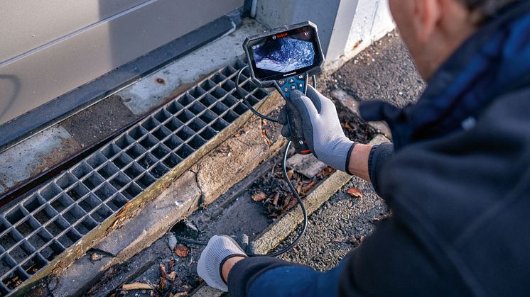 Kaksi uutta Boschin tarkastuskameraa ammattilaisille