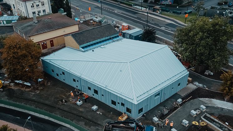 Bårhuset i Malmö - Knauf Danogips-produkter i väggar och innertak