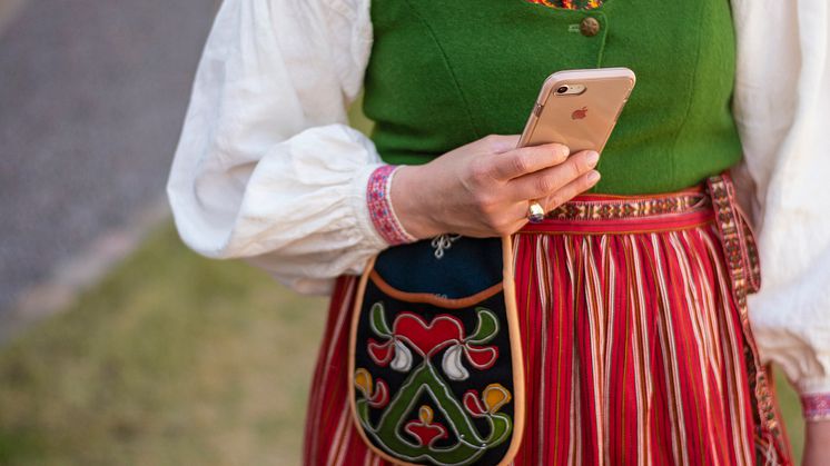 Folkdräkt från Svärdsjö