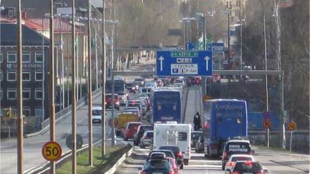 Digitala vägskyltar ger miljöbudskap till trafikanter