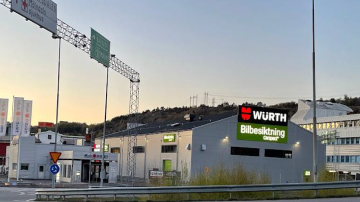Carspects nya station i Göteborg Mölndal