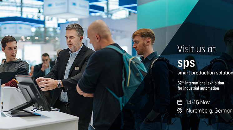 Meet us at SPS - Smart Production Solutions 2023!