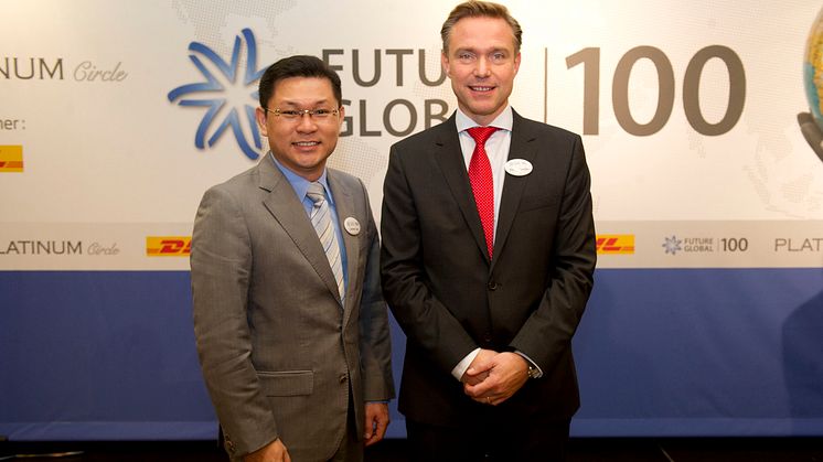 DHL skapar nätverk för näringslivet och politiker vid konferensen Future Global 100 