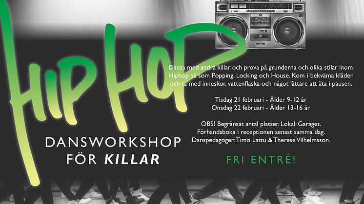 Dansworkshop för killar