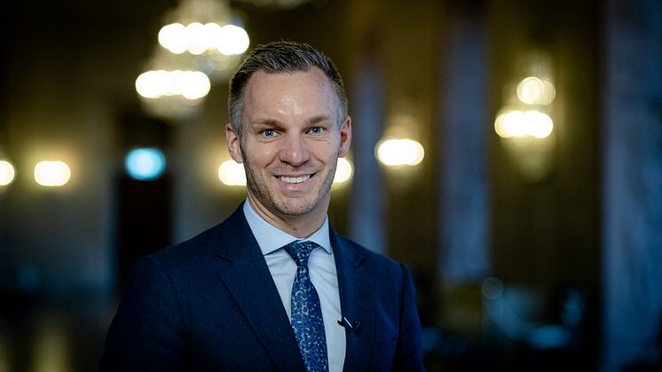 Äldreborgarråd Erik Slottner (KD). Foto: Yanan Li.