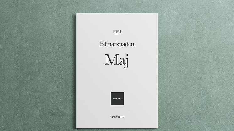 Bilmarknaden maj 2024