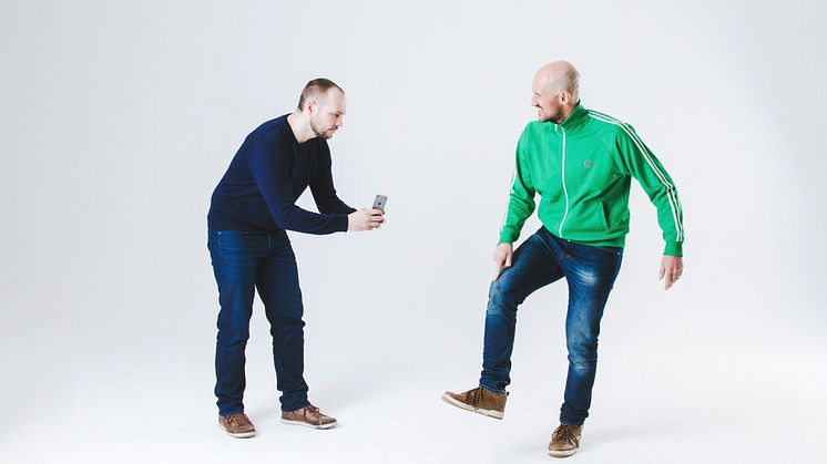 Simon Dahl och Mikael Östberg. Fotograf: Nicklas Sundström.