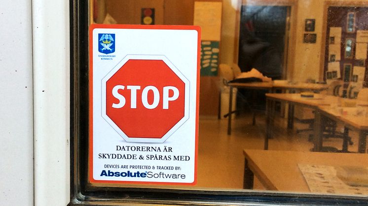 Datorprogram hjälper Ängelholms kommun hitta stulna datorer 
