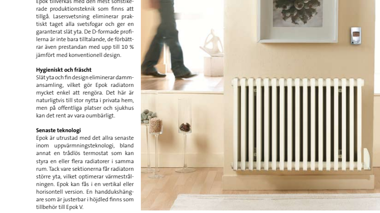 EPOK - En klassiker med modern snits > Ny radiator