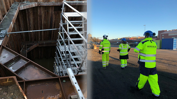 ​Green Cargo is delivering sheet piling to the West Link project, removing 370 truckloads from the roads