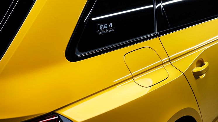 Audi RS 4 Avant edition 25 years - designdetaljer