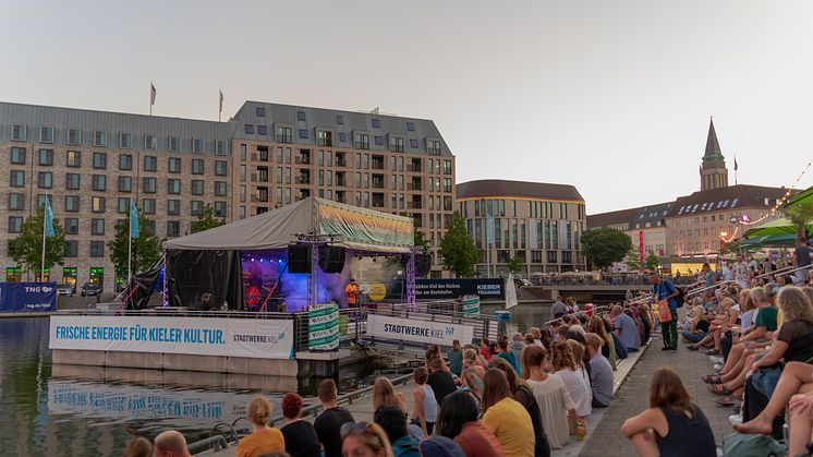 Live-Musik Open Air und kostenlos beim Bootshafensommer in Kiel