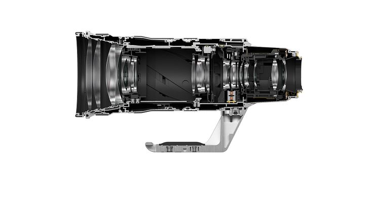 RF 100-300mm F2.8L IS USM Cross Section LEFT SIDE 02